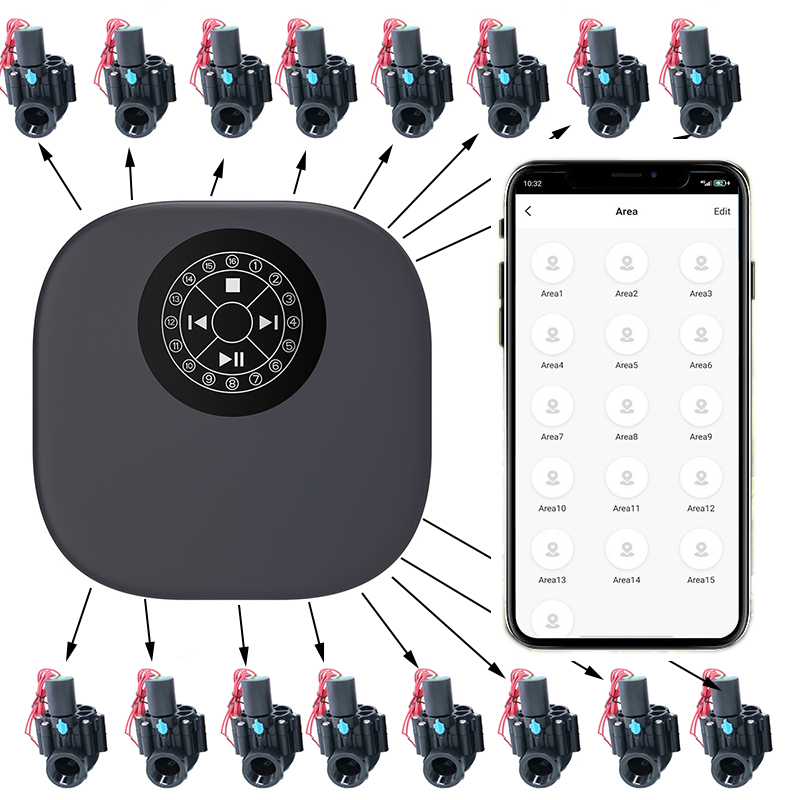 Smart Garden Nursery - 16 Zone WiFi Smart Irrigation Controller