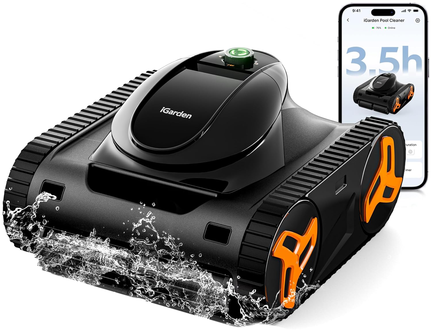 Smart Garden - Robotic Pool Cleaner KN Series, 210-Min