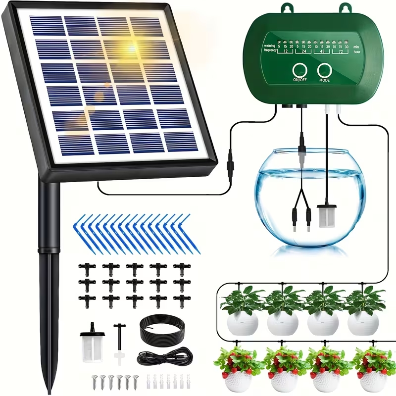 Smart Garden Technology - Solar Automatic Watering Kit for Garden,