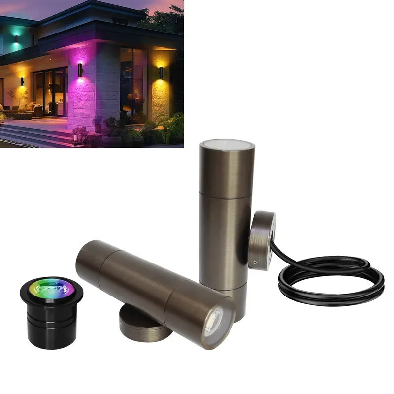 Durable Brass Outdoor LED Wall - Smart Garden review and price