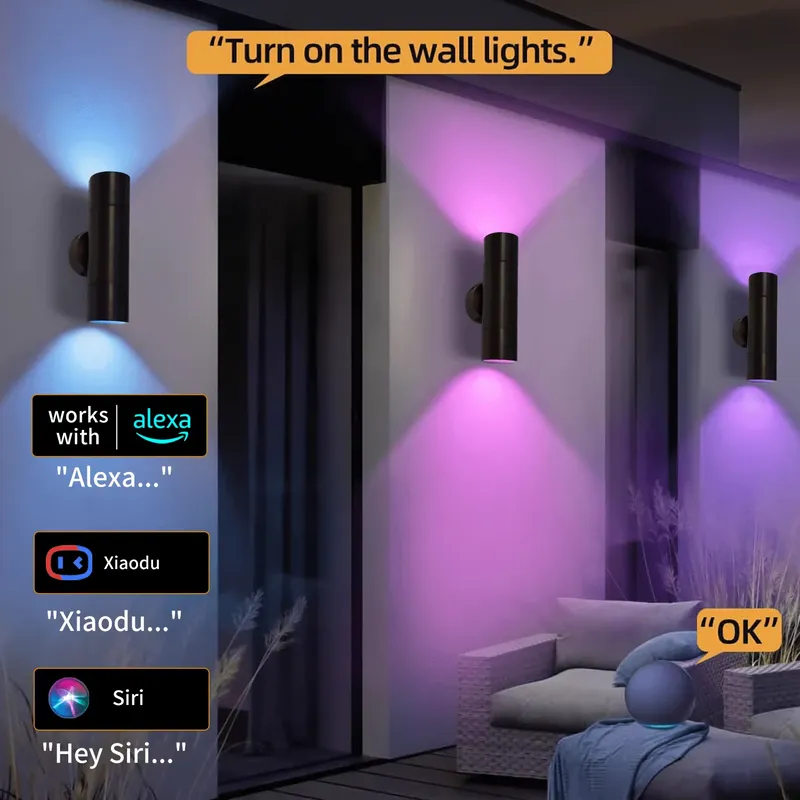 Durable Brass Outdoor LED Wall - Smart Garden review and price