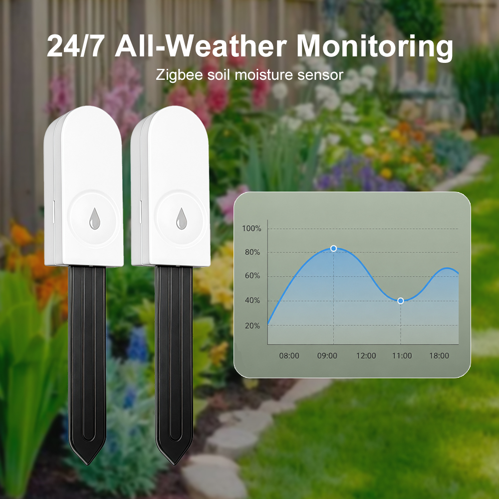 Zigbee 3.0 Soil Moisture Senso - Smart Garden Irrigation review and price