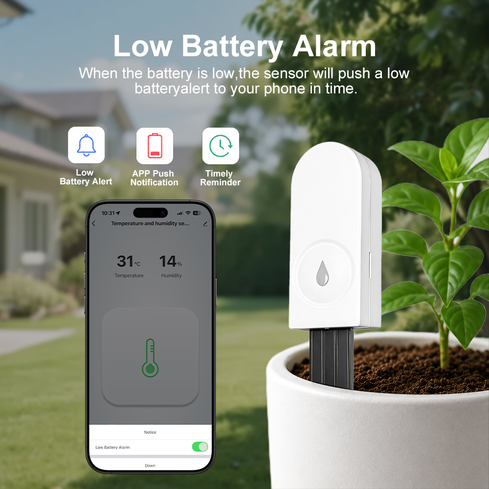 Zigbee 3.0 Soil Moisture Senso - Smart Garden Irrigation review and price
