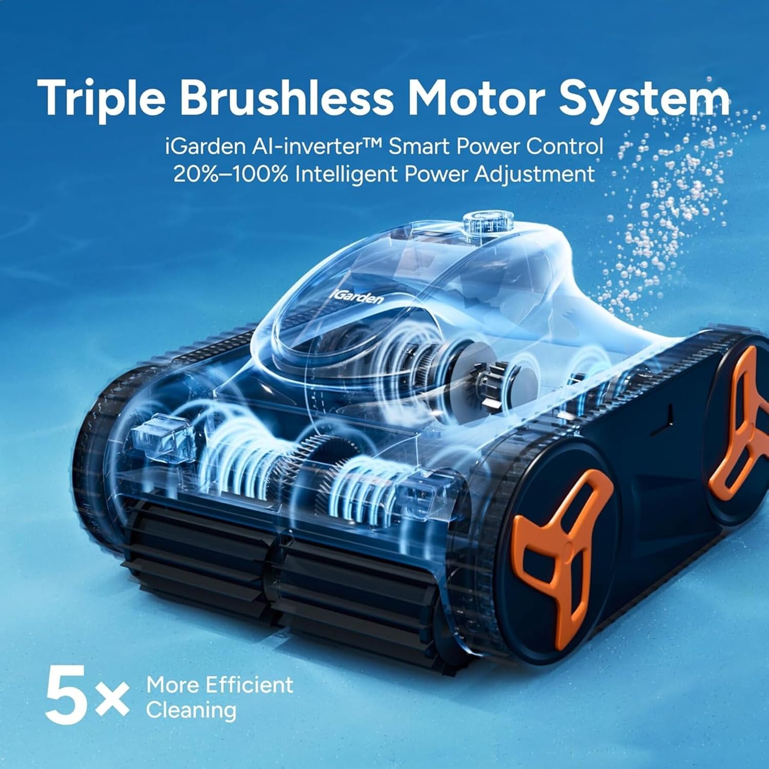 Robotic Pool Cleaner KN Series - Smart Garden review and price