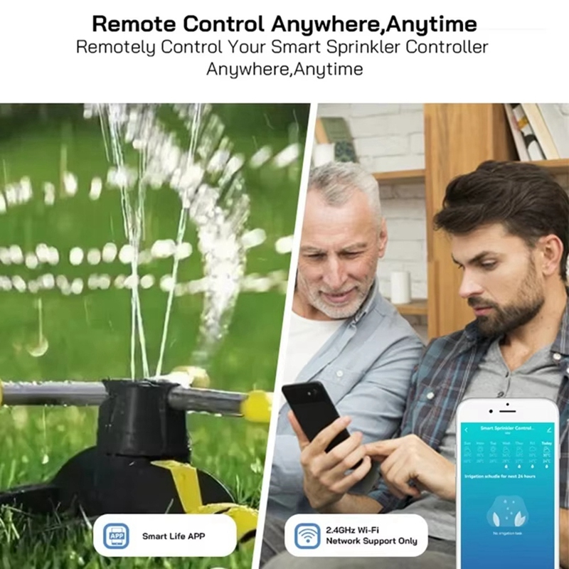 Tuya WiFi Smart Sprinkler Cont - Smart Garden Irrigation review and price