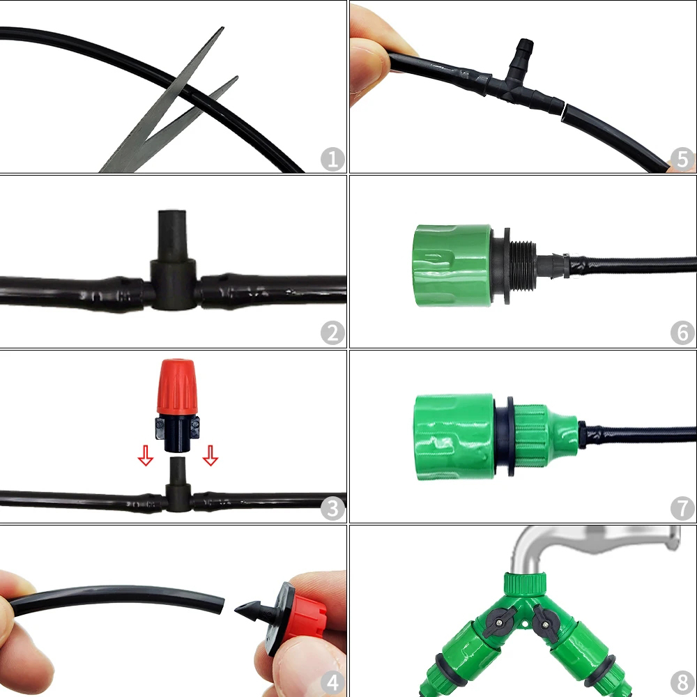 148pcs/set Automatic Watering  - Smart Garden Technology review and price