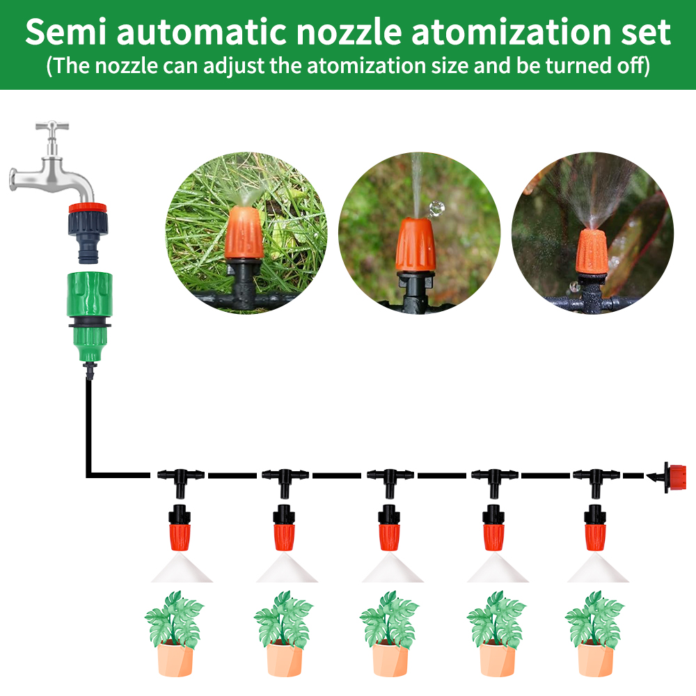 Fog Nozzles Irrigation Kit 5M- - Smart Garden Technology review and price