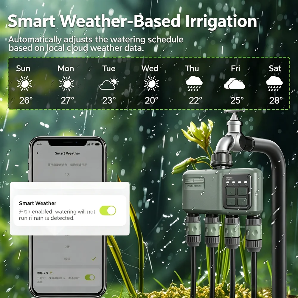 WiFi RF433 Smart Garden Sprink - Smart Garden Nursery review and price