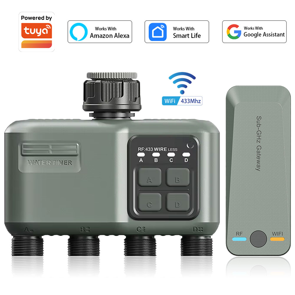 4 Outlet Programmable Water Ti - Smart Garden Irrigation review and price