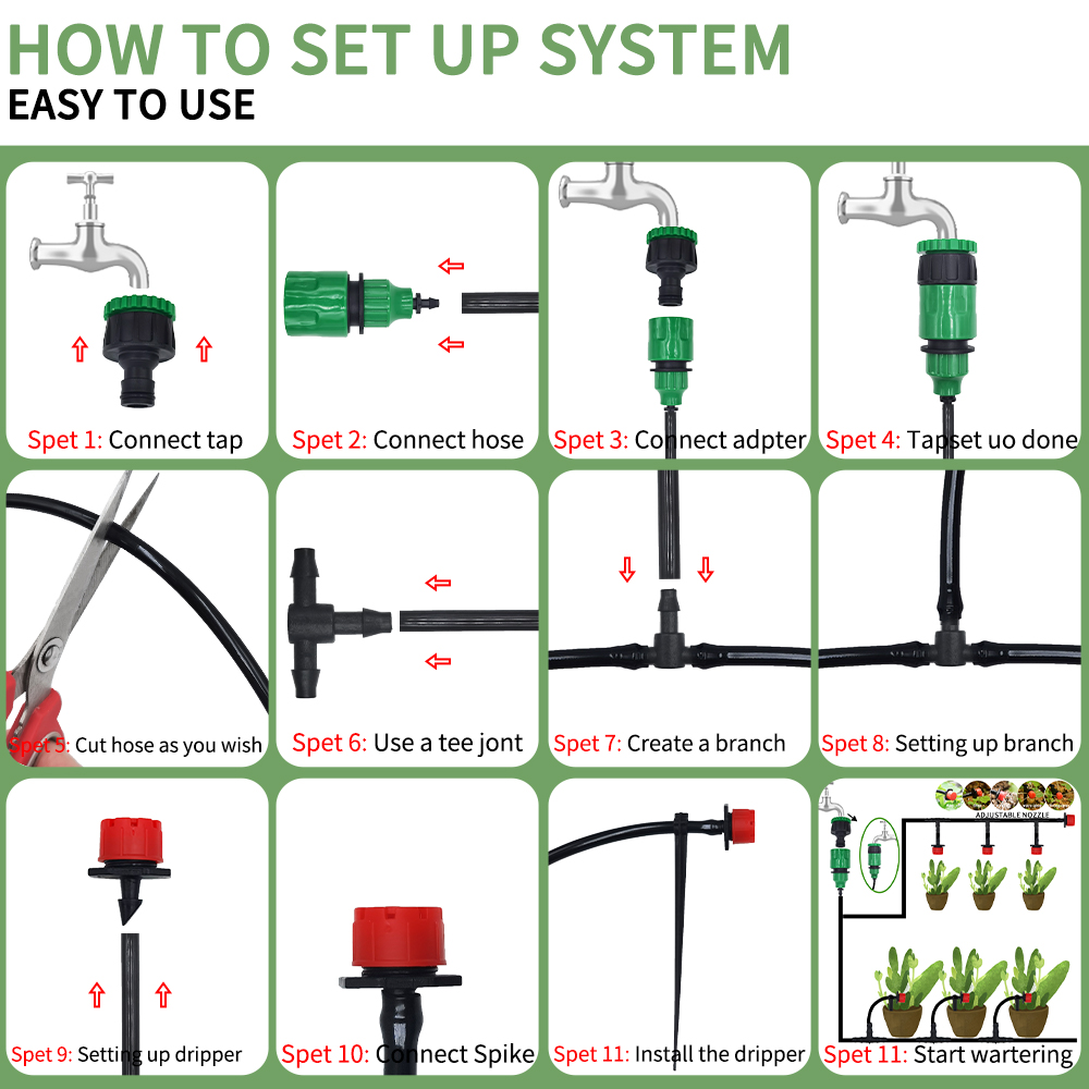 Micro Drip Irrigation System P - Smart Garden Technology review and price
